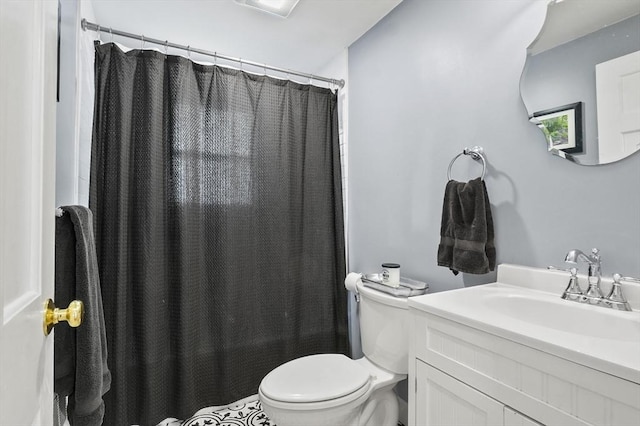 101 Eastern Ave, Woburn, MA 01801 - bathroom with vanity and curtained shower