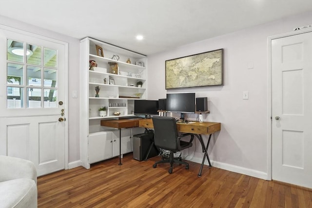 101 Eastern Ave, Woburn, MA 01801 - office space with wood finished floors and recessed lighting