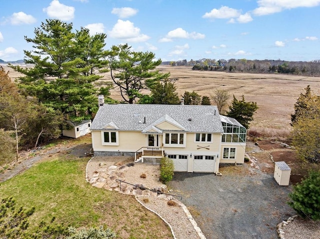 143 Jeffreys Neck Rd, Ipswich, MA 01938 - drone / aerial view with a rural view