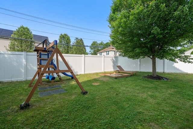 51 Waltham St Unit 3, Maynard, MA 01754 - view of yard with a playground