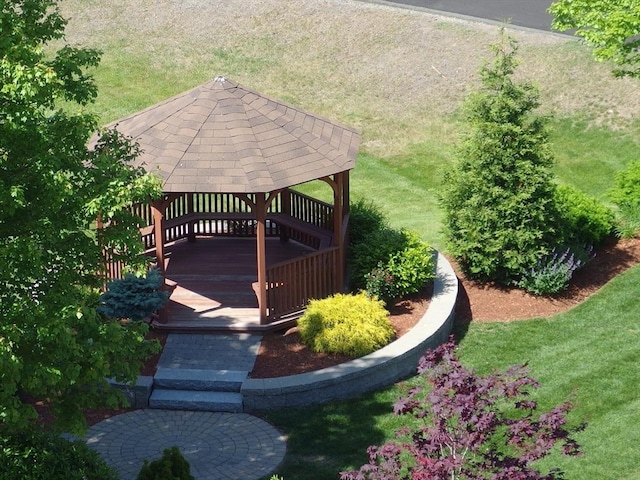 200 Locust St Unit 606, Lynn, MA 01904 - view of yard with a gazebo