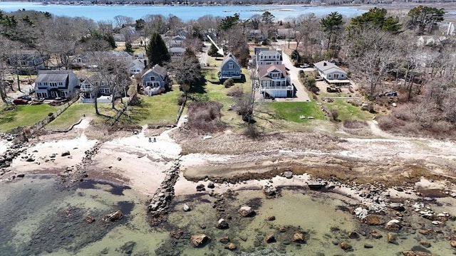 12 Taunton Ave, Marion, MA 02738 - view from above of property featuring a large body of water