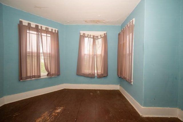 127 Cliff St, Southbridge, MA 01550 - empty room featuring baseboards and hardwood / wood-style floors