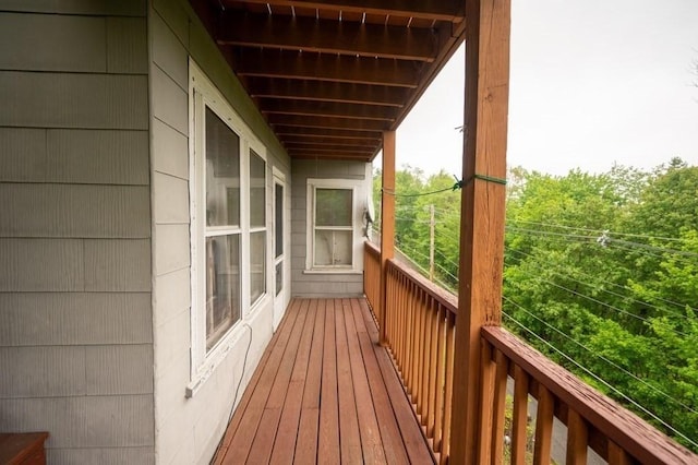 127 Cliff St, Southbridge, MA 01550 - view of wooden deck