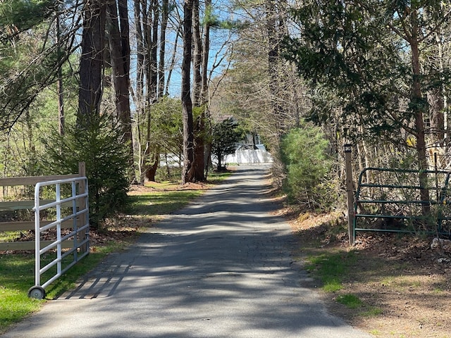 view of road