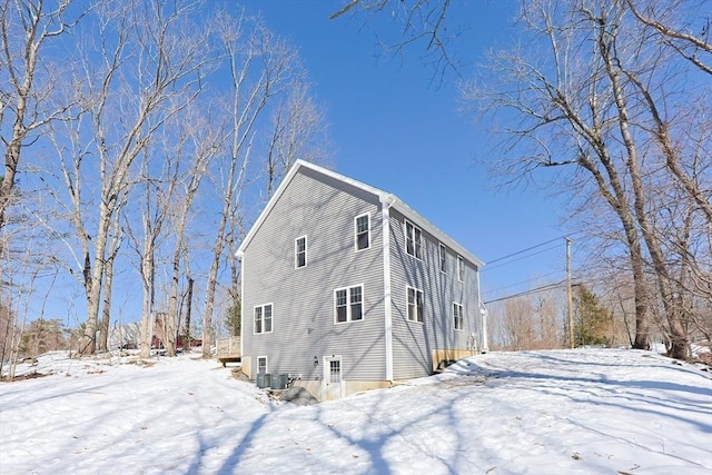 exterior space with central AC unit