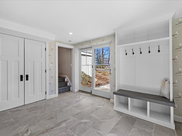 view of mudroom