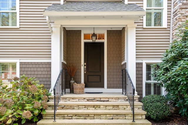 view of property entrance