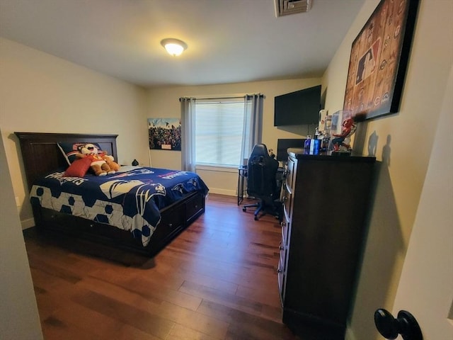391 Gibbs St, Fall River, MA 02720 - bedroom featuring dark wood finished floors and baseboards
