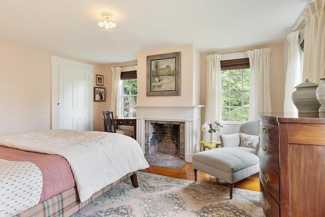 9 The Cmn, Royalston, MA 01368 - bedroom with wood finished floors and a fireplace