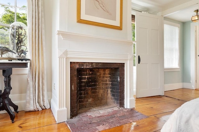 9 The Cmn, Royalston, MA 01368 - detailed view of wood finished floors and a fireplace