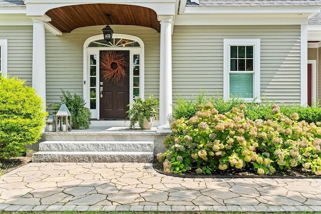 view of property entrance