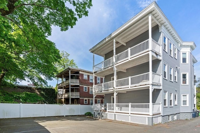 117 Sycamore St Unit 1, Boston, MA 02131 - view of building exterior with fence