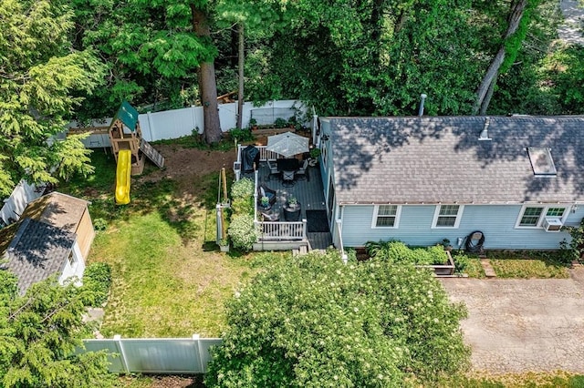 25 12th Ave, Halifax, MA 02338 - view from above of property