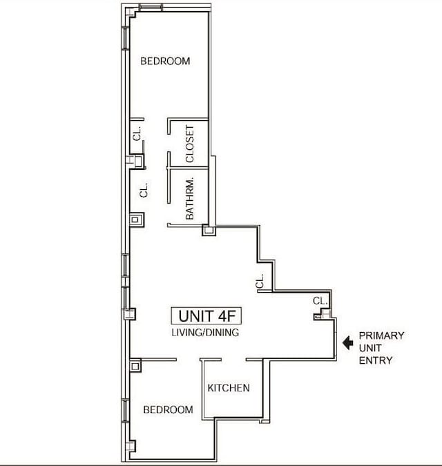 108 Peterborough St Unit 4F, Boston, MA 02215 - plan