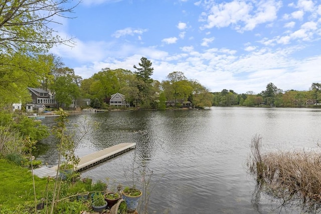 38 Lakeshore Dr, Wayland, MA 01778 - dock with a water view