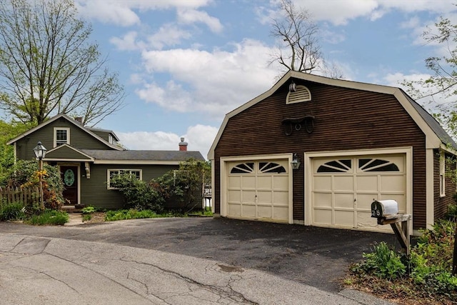 38 Lakeshore Dr, Wayland, MA 01778 - view of detached garage
