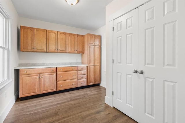 59 Altamont St, Haverhill, MA 01830 - kitchen with light countertops, wood finished floors, and baseboards
