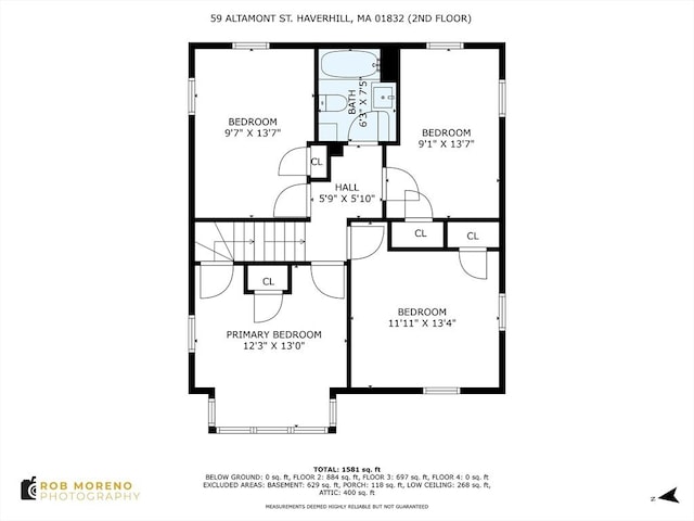 59 Altamont St, Haverhill, MA 01830 - room layout