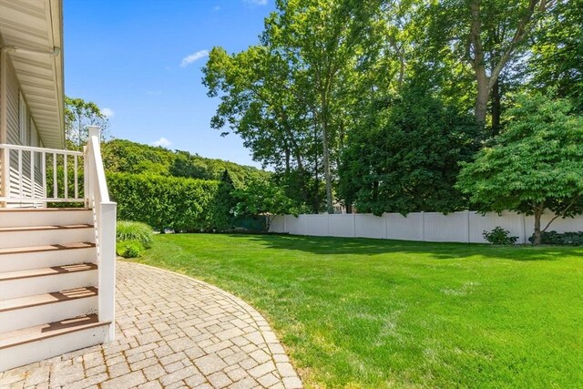 2 Cider Mill Rd, Peabody, MA 01960 - view of yard featuring a patio