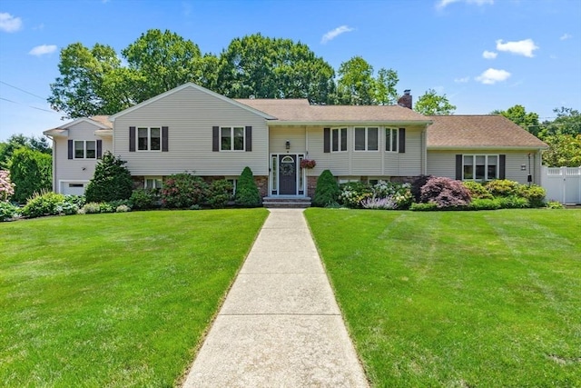 2 Cider Mill Rd, Peabody, MA 01960 - raised ranch with a chimney