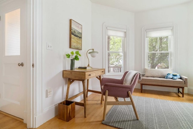 23 Hall Ave Unit 1, Somerville, MA 02144 - sitting room featuring light wood finished floors