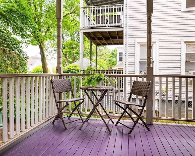 23 Hall Ave Unit 1, Somerville, MA 02144 - view of deck