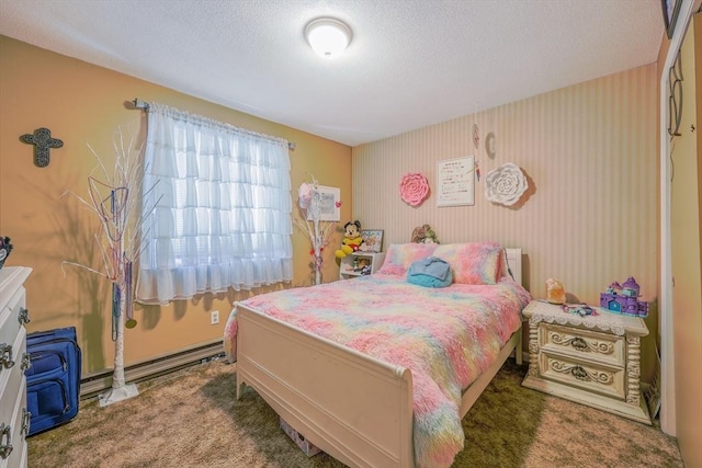 159 School St, Granby, MA 01033 - bedroom featuring carpet and a textured ceiling