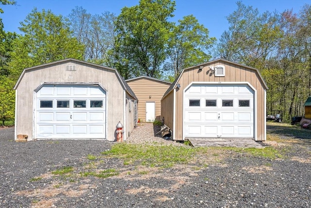 159 School St, Granby, MA 01033 - view of garage