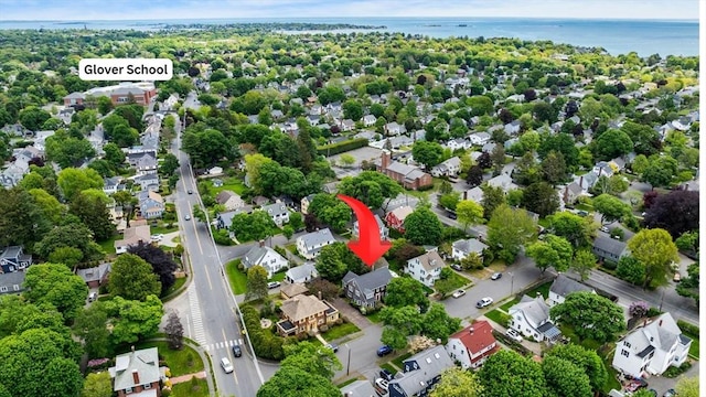 9 Palmer Rd, Marblehead, MA 01945 - view of property location featuring nearby suburban area and a large body of water