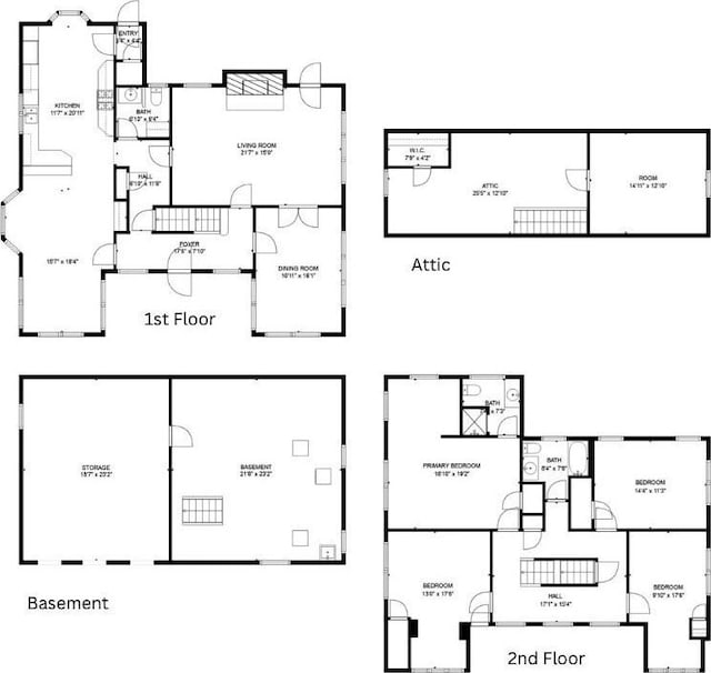 9 Palmer Rd, Marblehead, MA 01945 - floor plan / room layout