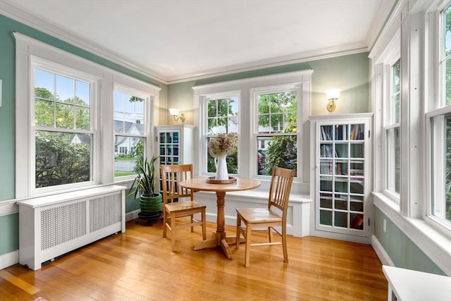 9 Palmer Rd, Marblehead, MA 01945 - sunroom / solarium featuring radiator and plenty of natural light