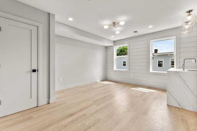 88 Maverick St Unit 3, Boston, MA 02128 - unfurnished room featuring light wood-type flooring and recessed lighting