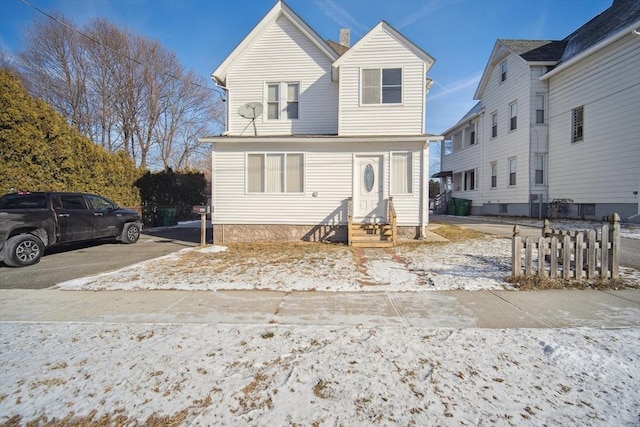 view of rear view of house