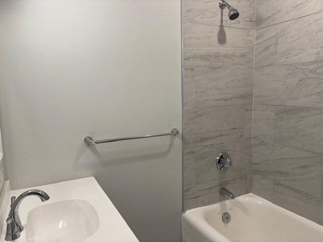 404 Brayton Ave, Fall River, MA 02721 - bathroom with shower / bath combination and vanity