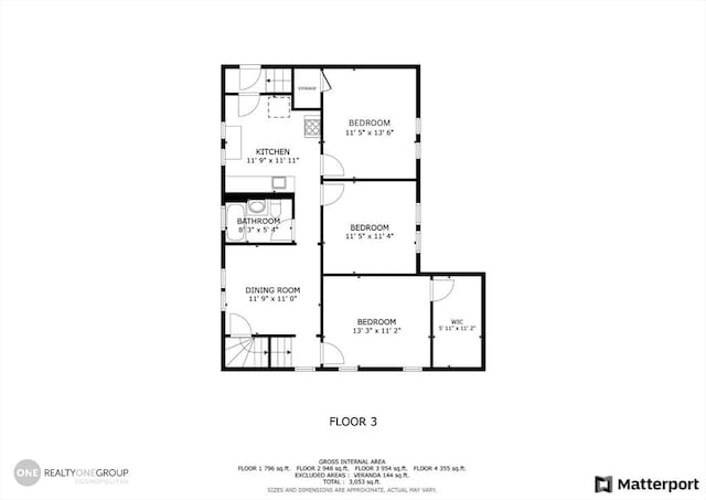 31-33 Harvard St, Medford, MA 02155 - view of room layout