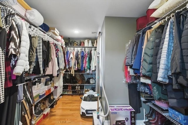 544 Main St, Stoneham, MA 02180 - spacious closet featuring wood finished floors