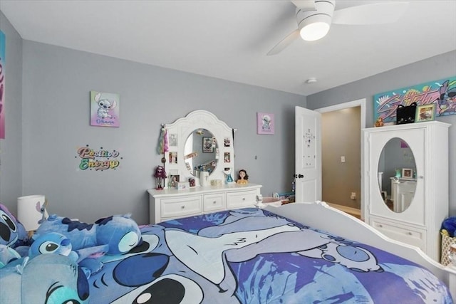 544 Main St, Stoneham, MA 02180 - bedroom with ceiling fan