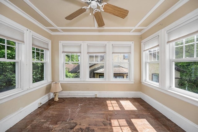 89 Merrill Ave, Lowell, MA 01850 - unfurnished sunroom with baseboards and ornamental molding