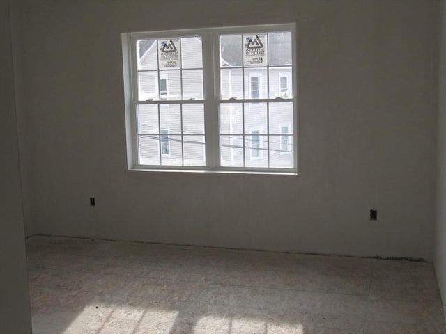 empty room with plenty of natural light