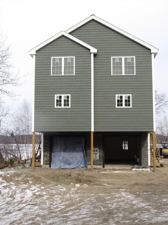 view of rear view of property