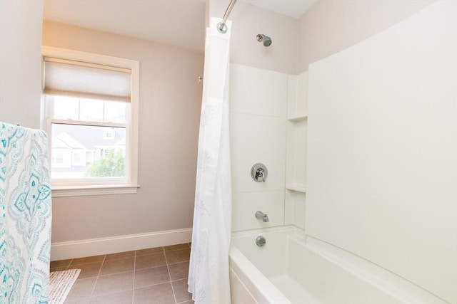 50 Brookview Rd Unit 50, Franklin, MA 02038 - bathroom featuring tile patterned flooring and shower / bath combo