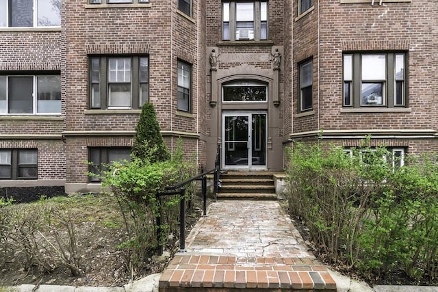 108 Washington St Unit 3, Boston, MA 02135 - property entrance with brick siding