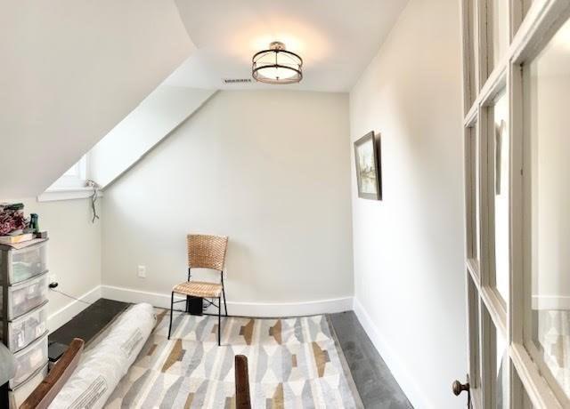 60 King St, Swampscott, MA 01907 - living area with wood finished floors and baseboards