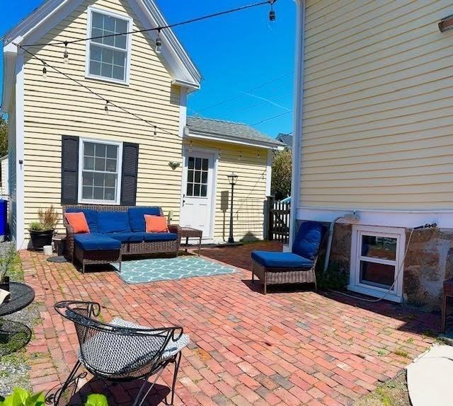 60 King St, Swampscott, MA 01907 - view of patio featuring an outdoor hangout area