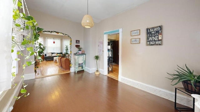 48 Summer St, Adams, MA 01220 - foyer with wood finished floors
