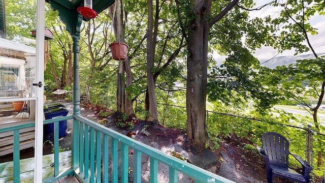 48 Summer St, Adams, MA 01220 - view of wooden balcony featuring a wooden deck