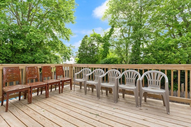 26 Hemlock Ter, Randolph, MA 02368 - view of wooden deck