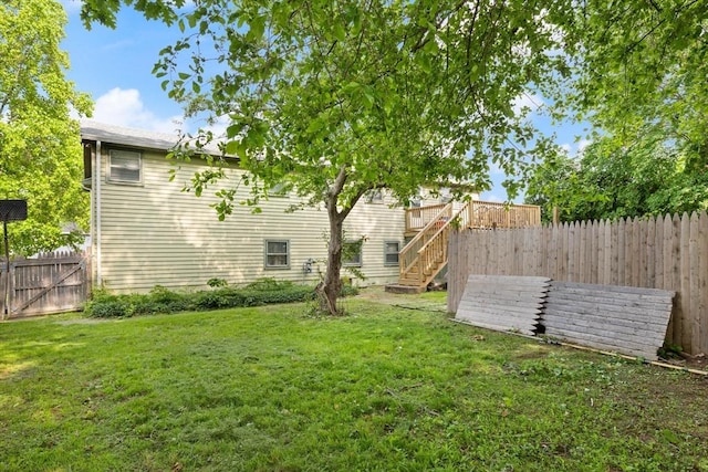 26 Hemlock Ter, Randolph, MA 02368 - view of yard featuring stairway