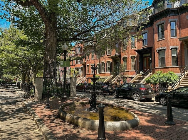 12 Braddock Park Unit 1, Boston, MA 02116 - view of property's community with a residential view and stairs